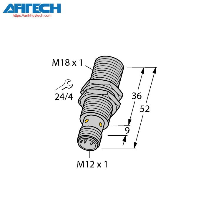 Cảm biến cảm ứng Turck bi8u-em18wd-ap6x-h1141