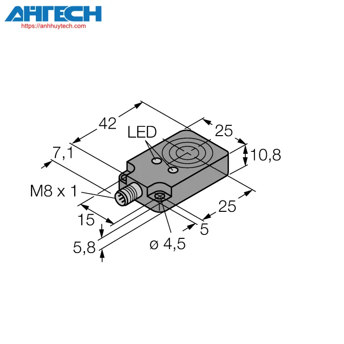 Cảm biến cảm ứng Turck bi8u-q10-ap6x2-v1131