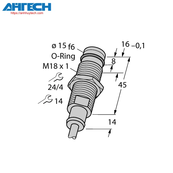 Cảm biến cảm ứng Turck bid2-g180-ap6-s212