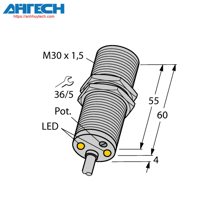 Cảm biến cảm ứng Turck dbi10u-m30-ap4x2