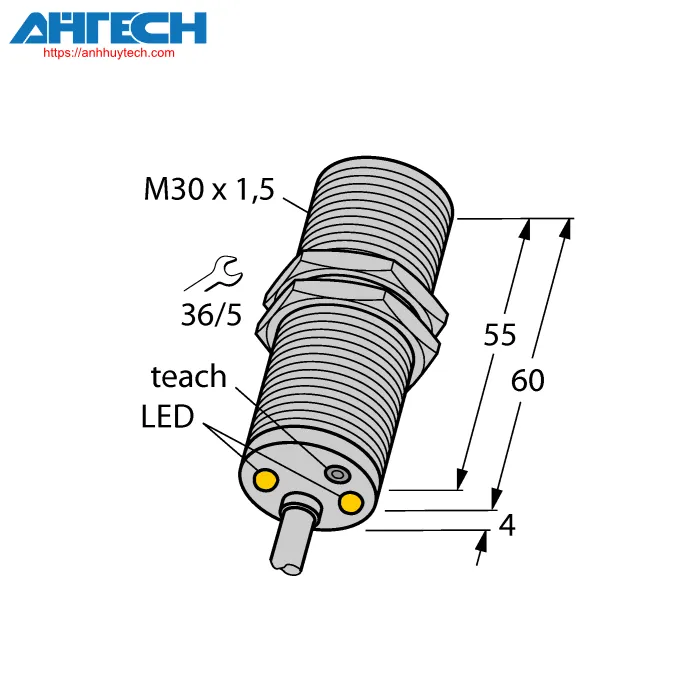 Inductive Sensor Turck dtbi10u-m30-ap4x2