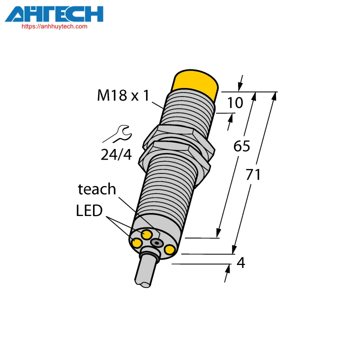 Cảm biến cảm ứng Turck dtni12u-m18e-ap4x3