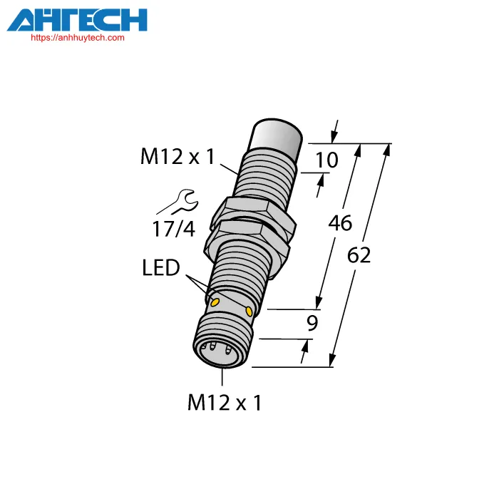 Cảm biến cảm ứng Turck ni10u-em12ewd-vp6x-h1141
