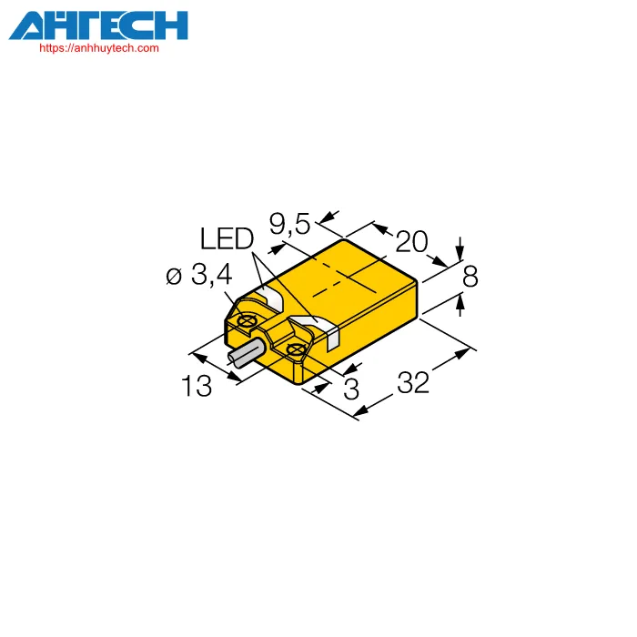 Cảm biến cảm ứng Turck ni10u-qp08-ap6x2