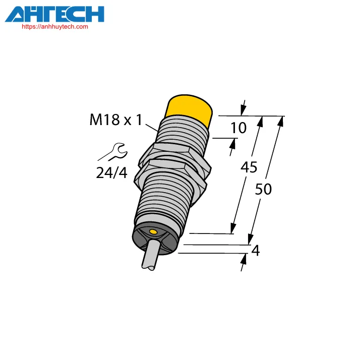 Inductive Sensor Turck ni12u-m18-an6x