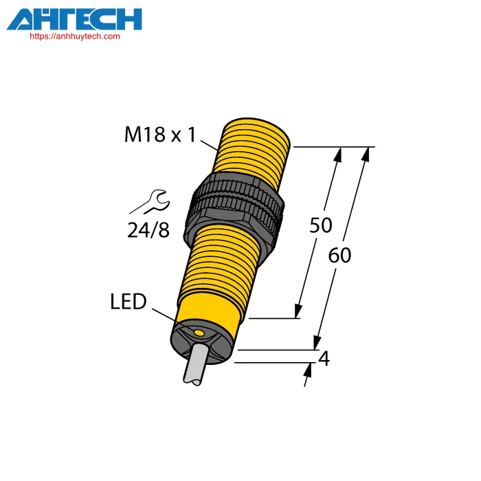 Cảm biến cảm ứng Turck ni12u-s18-ap6x
