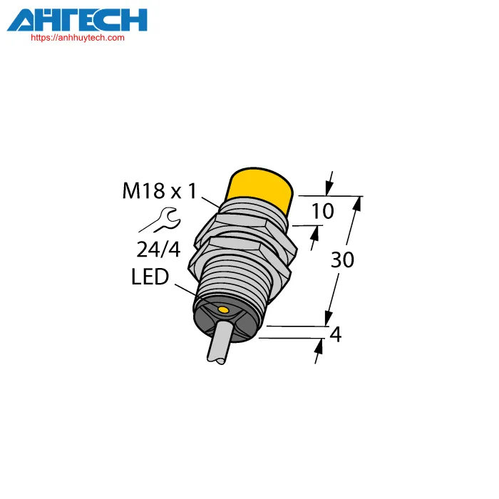 Inductive Sensor Turck ni14-g18-y1x