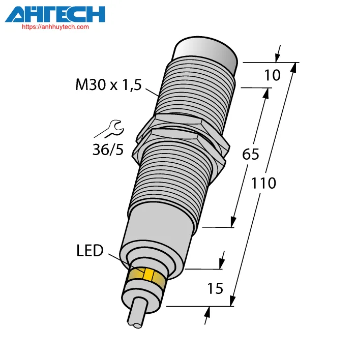 Cảm biến cảm ứng Turck ni15-em30d-vp6x-s120