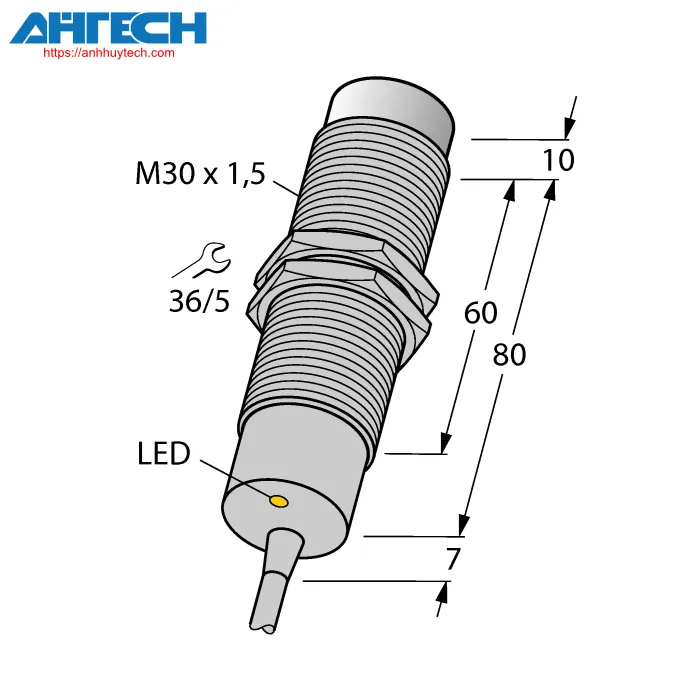 Cảm biến cảm ứng Turck ni15-m30-az3x-s120