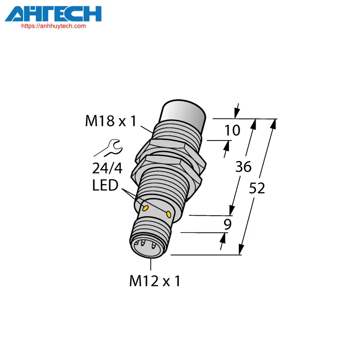 Cảm biến cảm ứng Turck ni15u-em18wd-ap6x-h1141