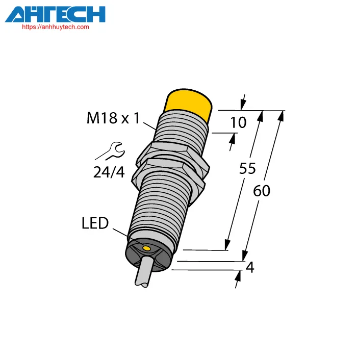 Cảm biến cảm ứng Turck ni15u-m18m-vp6x