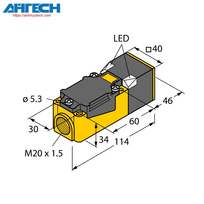 Cảm biến cảm ứng Turck ni20-cp40-ap6x2