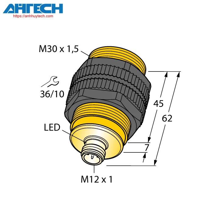 Cảm biến cảm ứng Turck ni20u-s30-vp6x-h1141