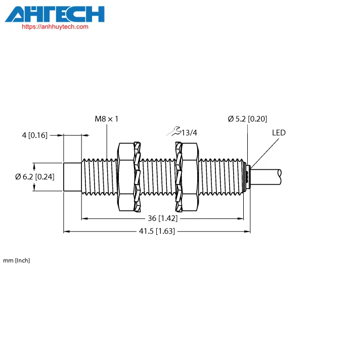 Cảm biến cảm ứng Turck ni3-eg08-an6x
