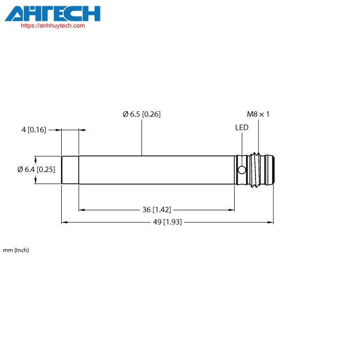 Inductive Sensor Turck ni3-eh65-ap6x-v1131