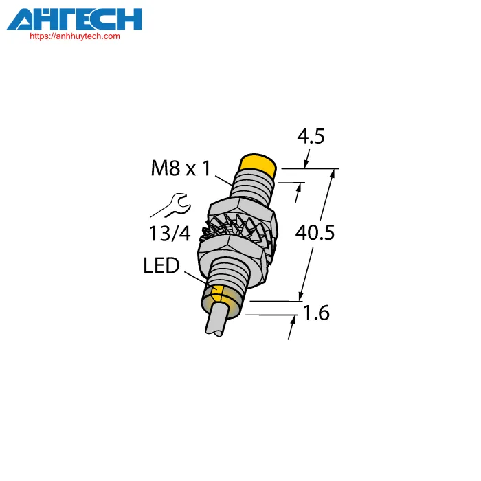 Cảm biến cảm ứng Turck ni3-m08e-vp6x-7m