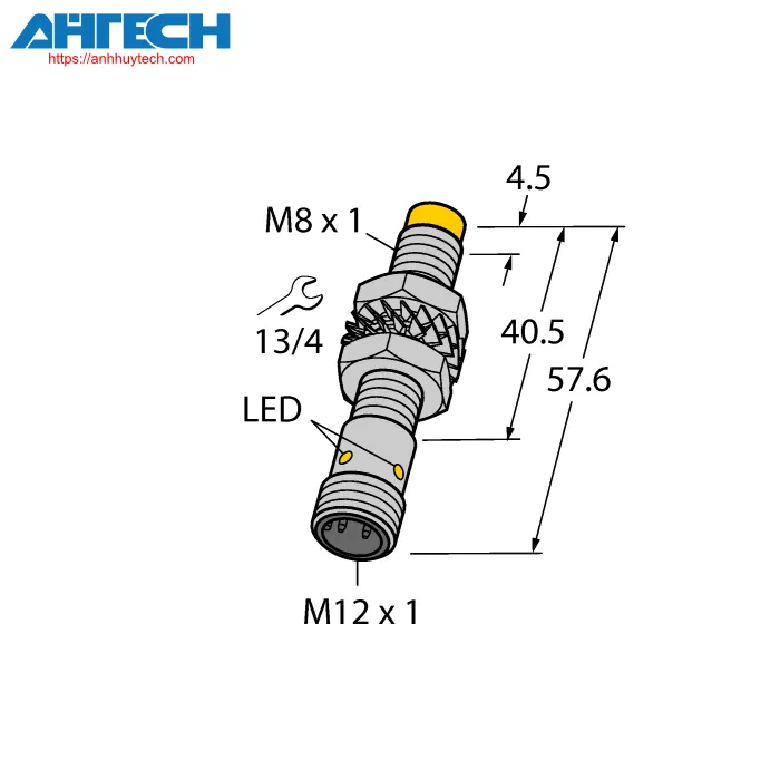 Cảm biến cảm ứng Turck ni3-m08e-vp6x-h1341