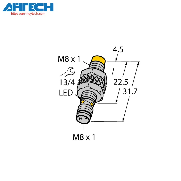 Cảm biến cảm ứng Turck ni3-m08k-ap6x-v1131