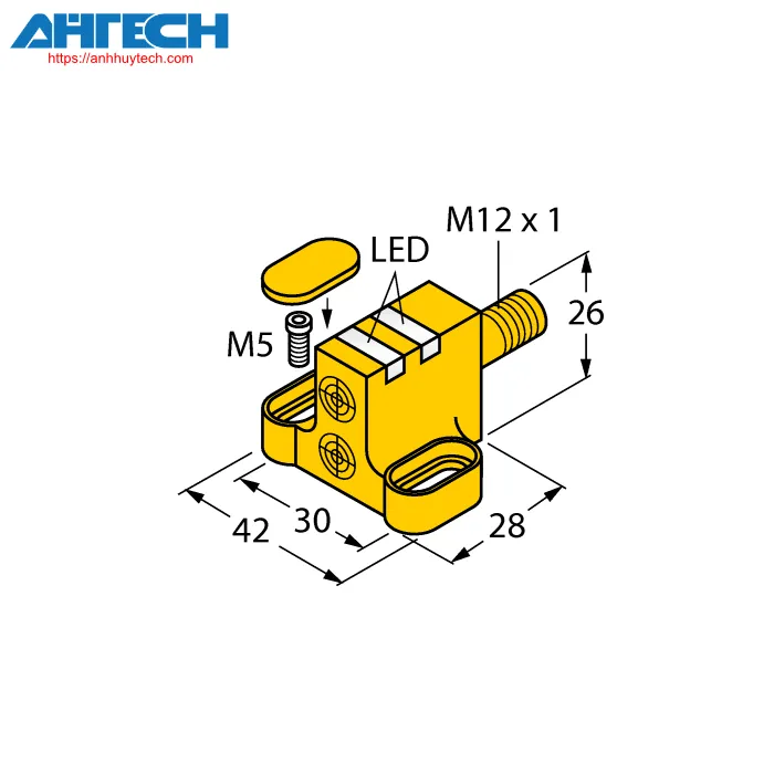 Cảm biến cảm ứng Turck ni4-dsc26-2y1x2-h1140