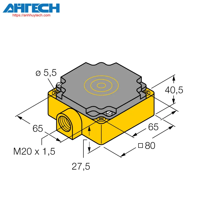 Cảm biến cảm ứng Turck ni40-cp80-y1-s100