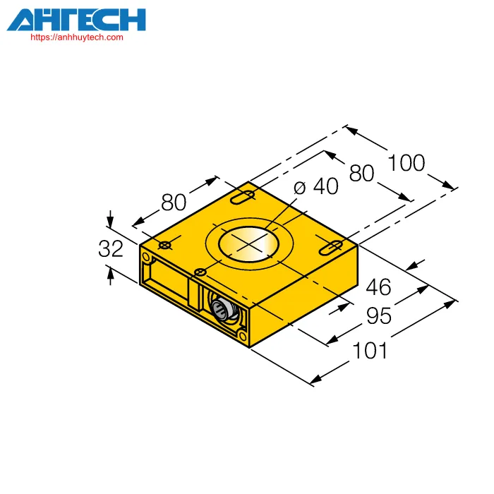 Cảm biến cảm ứng Turck ni40r-