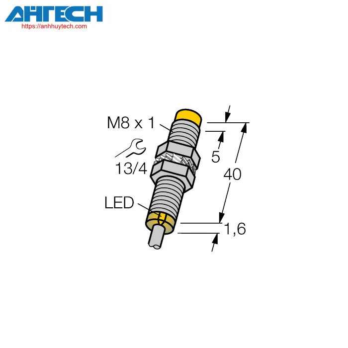 Cảm biến cảm ứng Turck ni4u-eg08-an6x