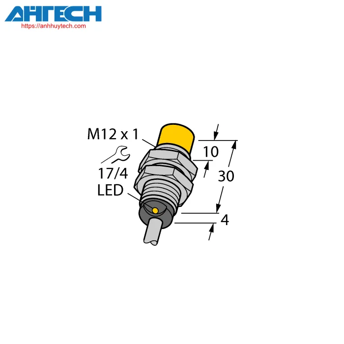 Inductive Sensor Turck ni5-g12-y2x-7m