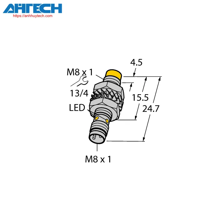 Cảm biến cảm ứng Turck ni5-m08kk-an6x-v1131