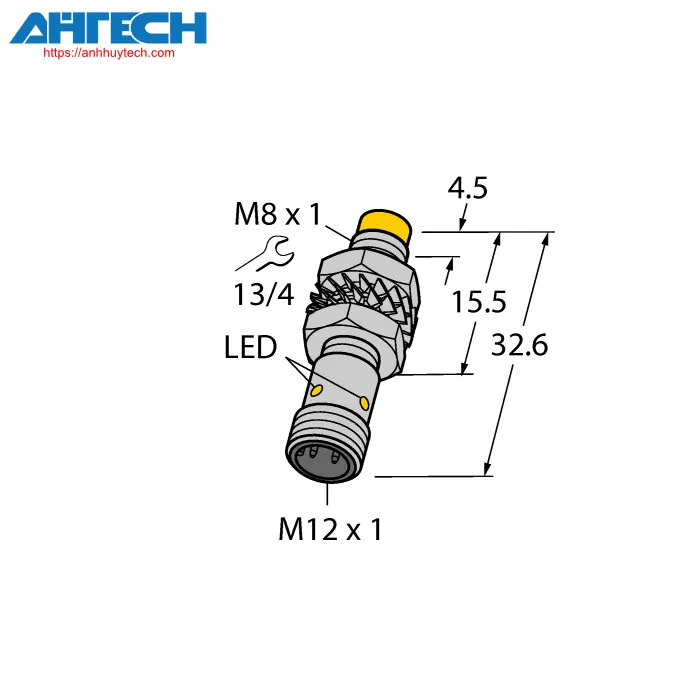 Cảm biến cảm ứng Turck ni5-m08kk-ap6x-h1341