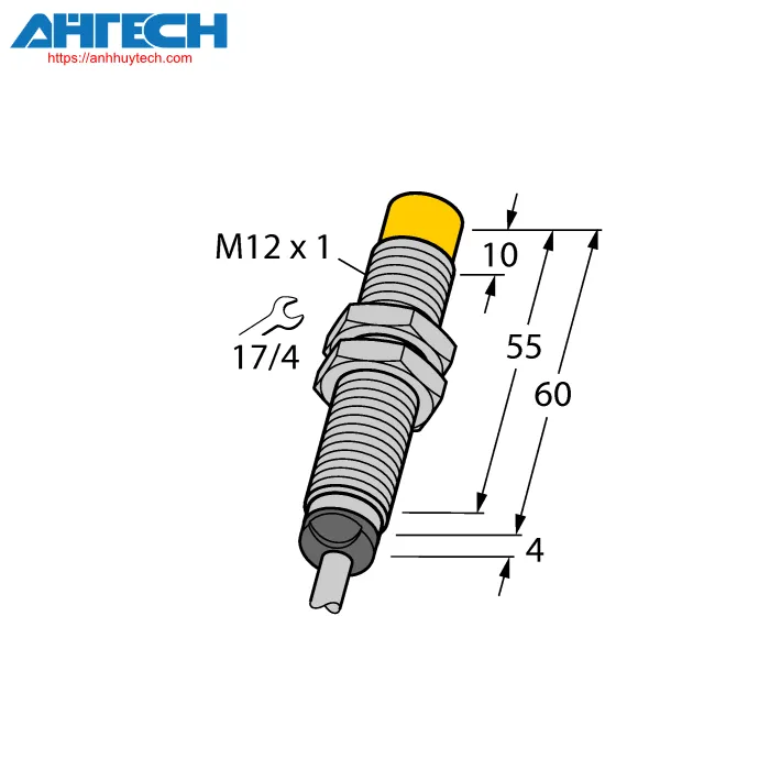 Cảm biến cảm ứng Turck ni5-m12-liu
