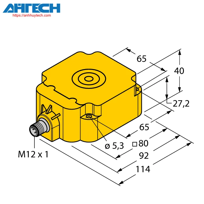 Cảm biến cảm ứng Turck ni50-q80-liu-h1141