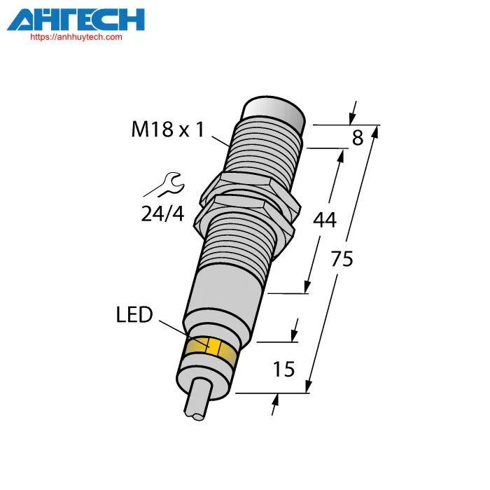 Cảm biến cảm ứng Turck ni7-em18wd-ap6x-s929