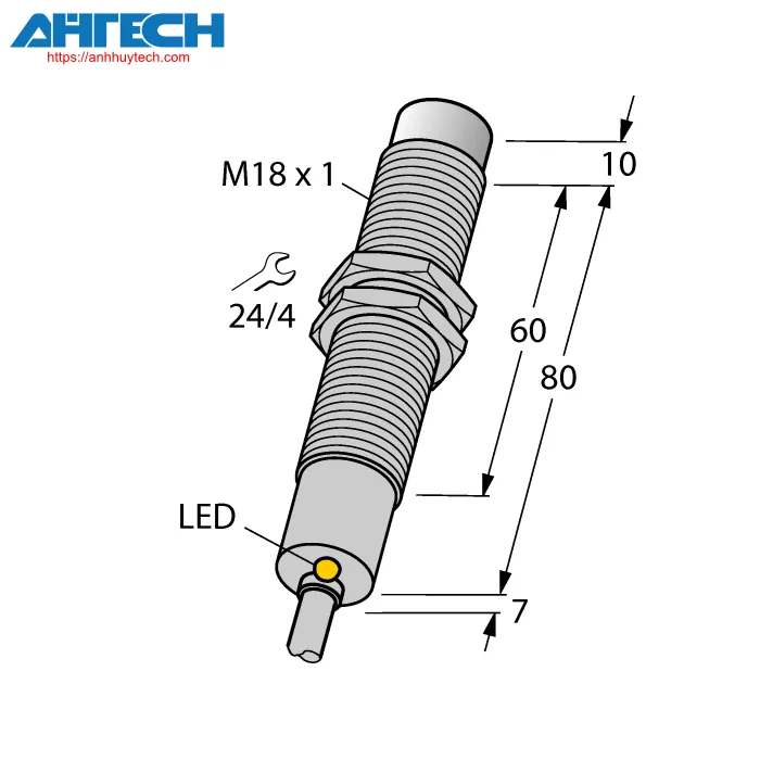 Cảm biến cảm ứng Turck ni8-m18-az3x-s120