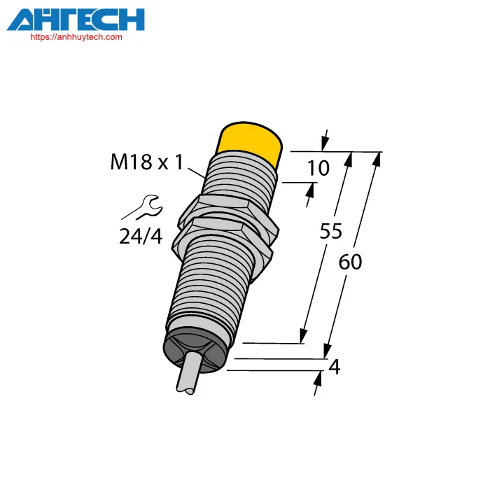Cảm biến cảm ứng Turck ni8-m18-liu