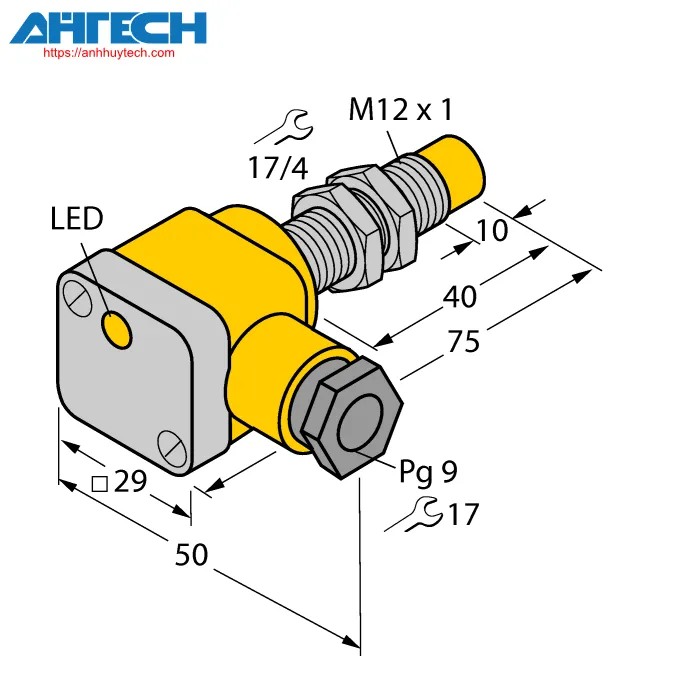 Cảm biến cảm ứng Turck ni8u-eg12sk-ap6x