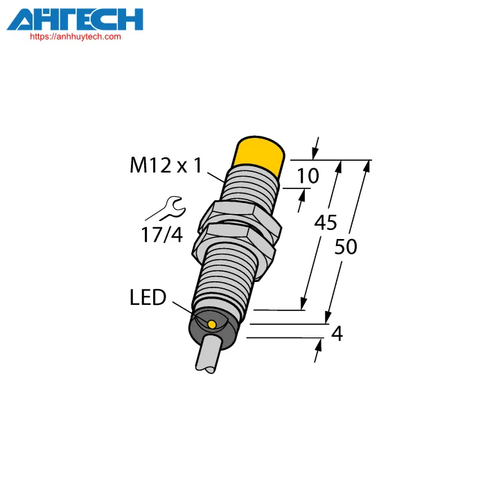 Inductive Sensor Turck ni8u-em12-ap6x