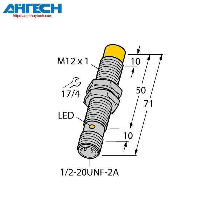Inductive Sensor Turck ni8u-g12-adz32x-b3131