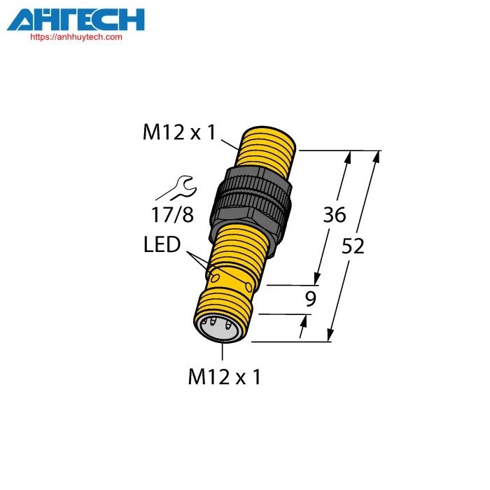 Cảm biến cảm ứng Turck ni8u-s12-an6x-h1141