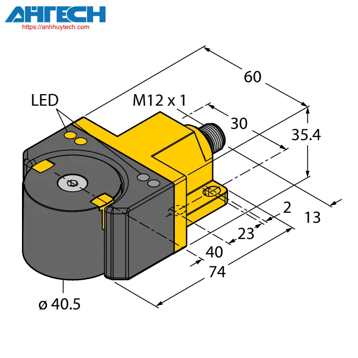 Cảm biến cảm ứng Turck ri360p1-dsu35-2up6x4-h1151