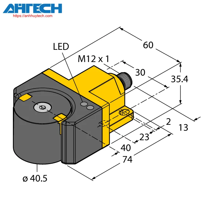 Cảm biến cảm ứng Turck ri360p1-dsu35-eliu5x2-h1151