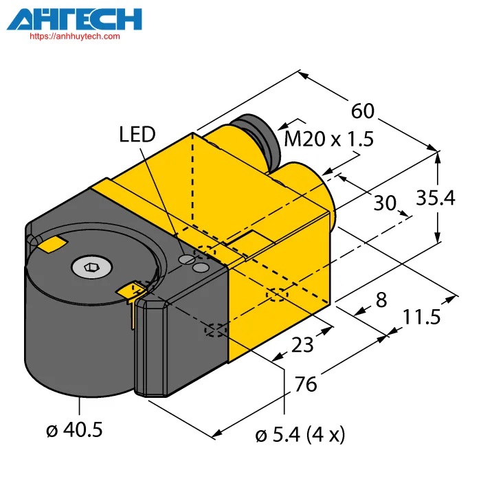 Cảm biến cảm ứng Turck ri360p1-dsu35tc-eli-exi