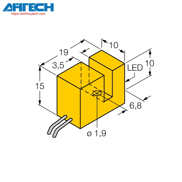 Inductive Sensor Turck si35-k10-y1x