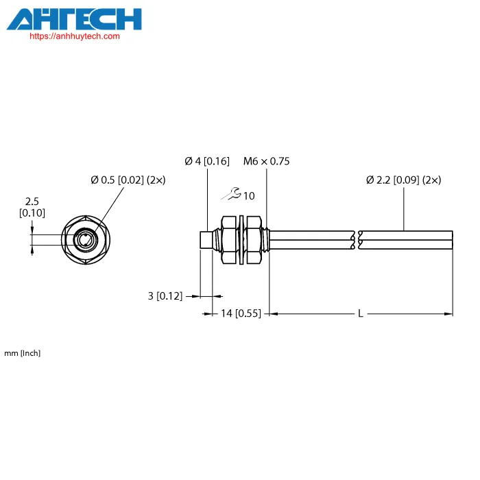 Cảm biến đo mức Turck pbt26um6m1
