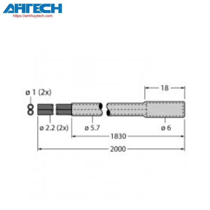 Cảm biến đo mức Turck pies46ut
