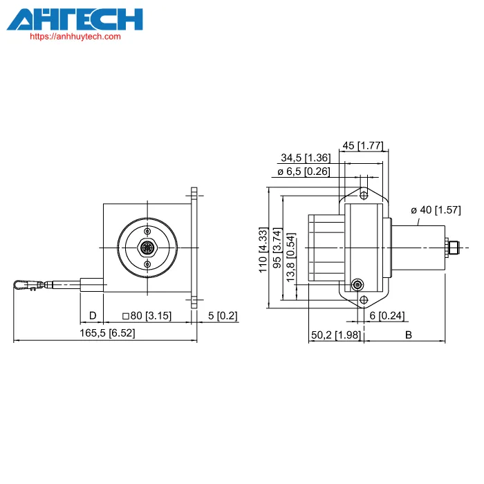 Cảm biến vị trí Turck dw1000-110-7e-h1441