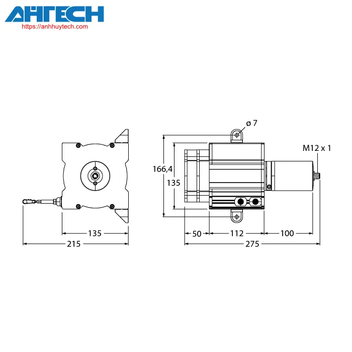 Cảm biến vị trí Turck dw15000-135-pa-h1441
