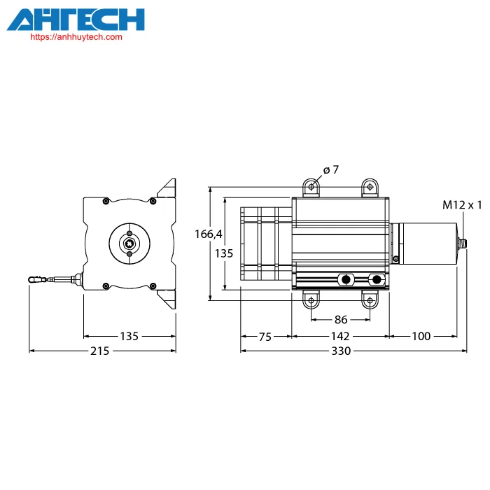 Cảm biến vị trí Turck dw30000-135-pa-h1441