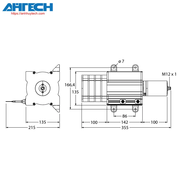 Cảm biến vị trí Turck dw40000-135-pa-h1441