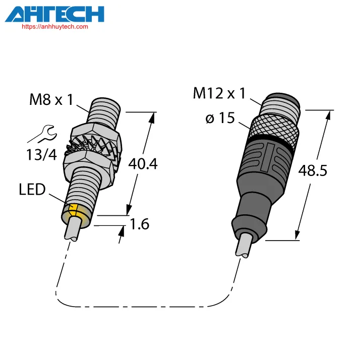 Cảm biến từ Turck bim-eg08-y1x-2-rs421t-s90