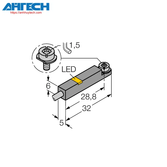 Cảm biến từ Turck bim-int-y1x